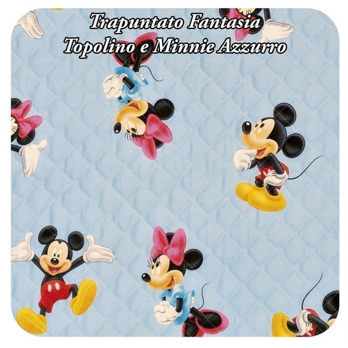 Fantasia Topolino e Minnie su Azzurro